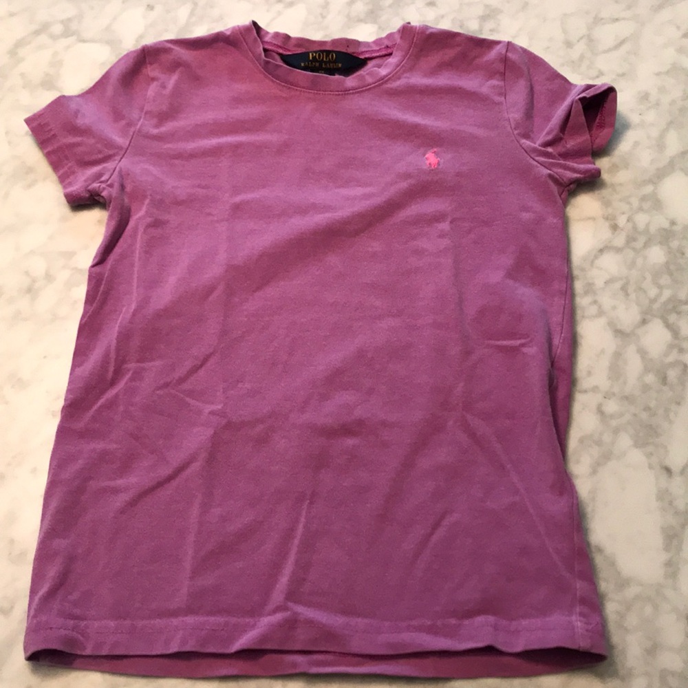 Purple tee shirt